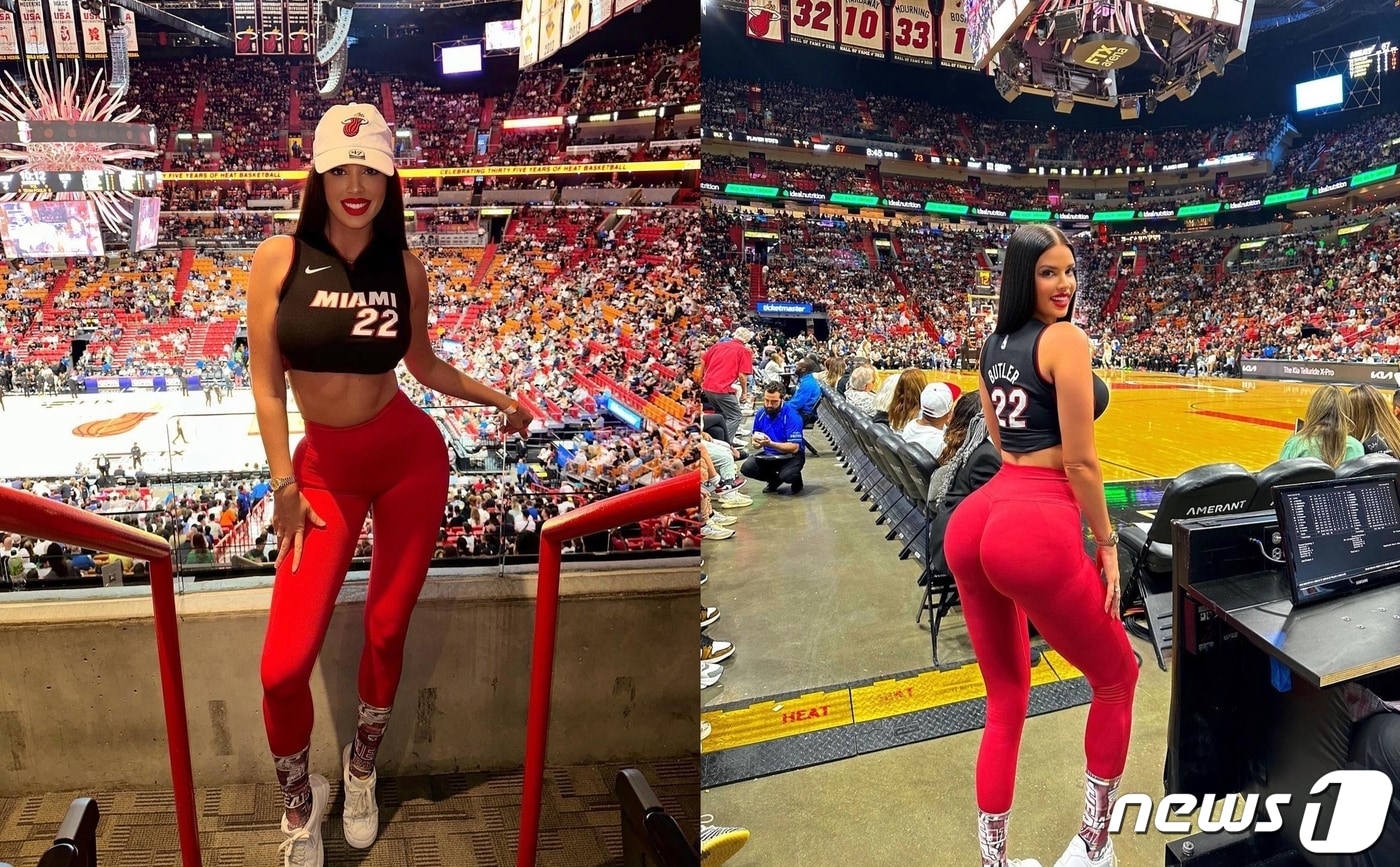 2022 카타르 월드컵 스타로 떠오른 이바나 놀(30)이 최근 미국 마이애미-데이드 아레나를 찾은 모습. (인스타그램)