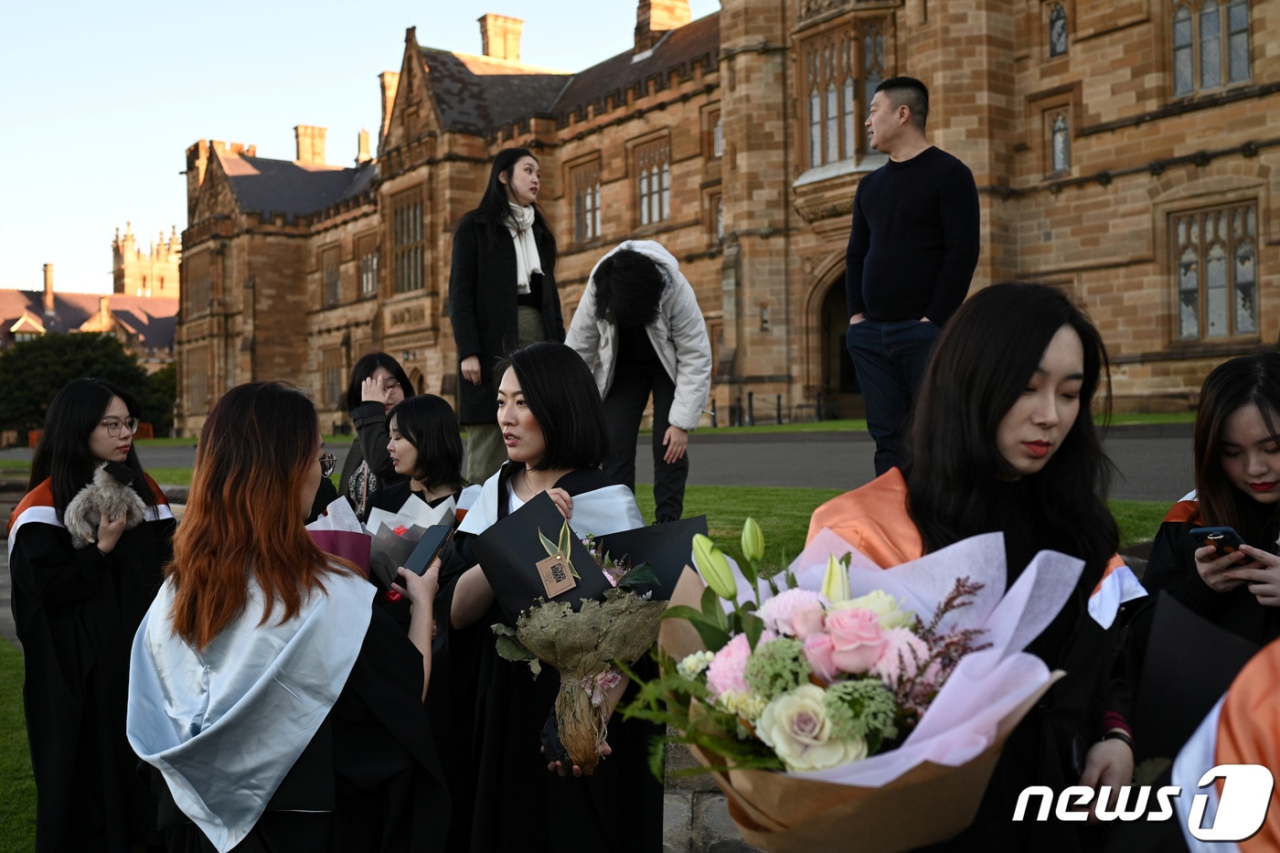 중국인 유학생들. <자료 사진>2020.07.04/뉴스1 ⓒ 로이터=뉴스1 ⓒ News1 김민수 기자