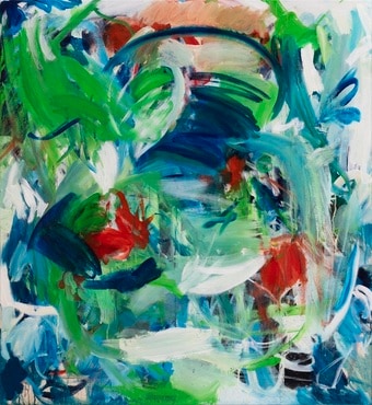  김시원_Encounter_122x111cm_oil on canvas_2021 (갤러리이배 제공)