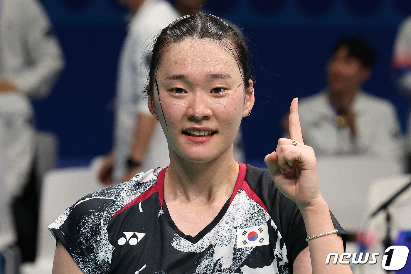 여자 배드민턴 겹경사…안세영·김가은 중국 마스터스 동반 4강 진출 - 뉴스1