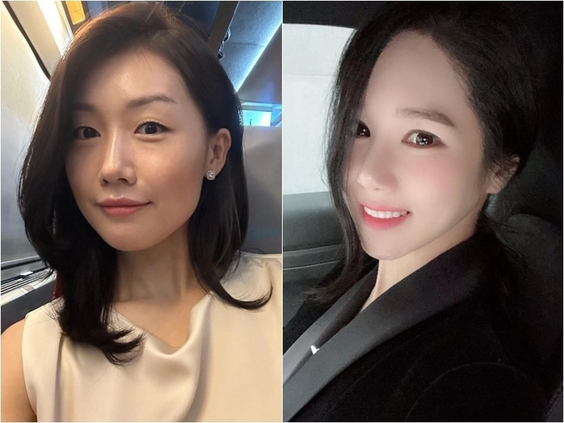 나는 솔로 16기 영숙(왼쪽)과 옥순