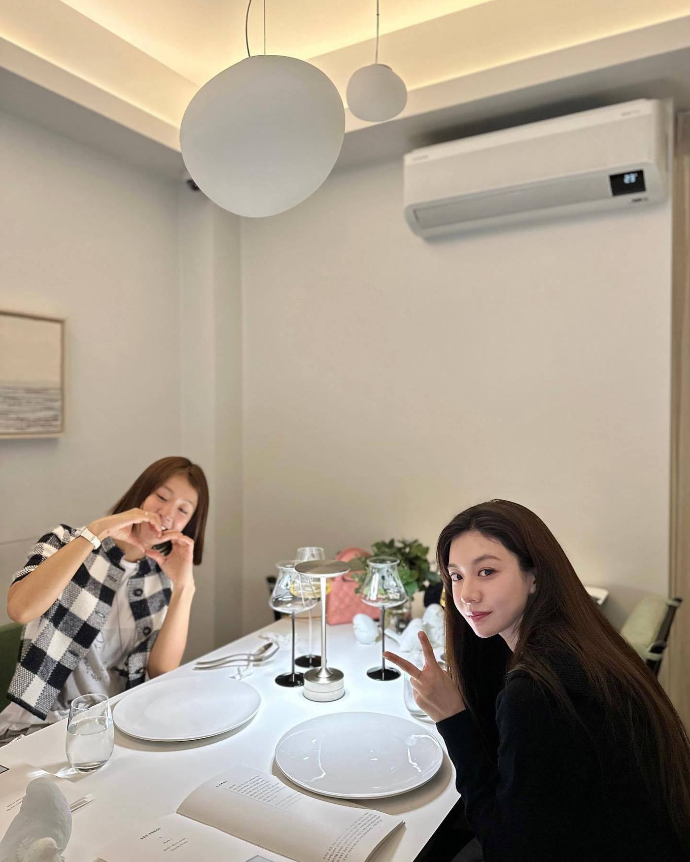 이시영과 고윤정(이시영 SNS)