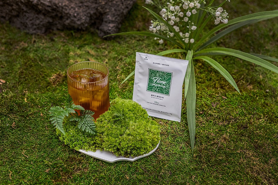 오티에르 브랜드 전용 커피(Flore)./포스코이앤씨 제공