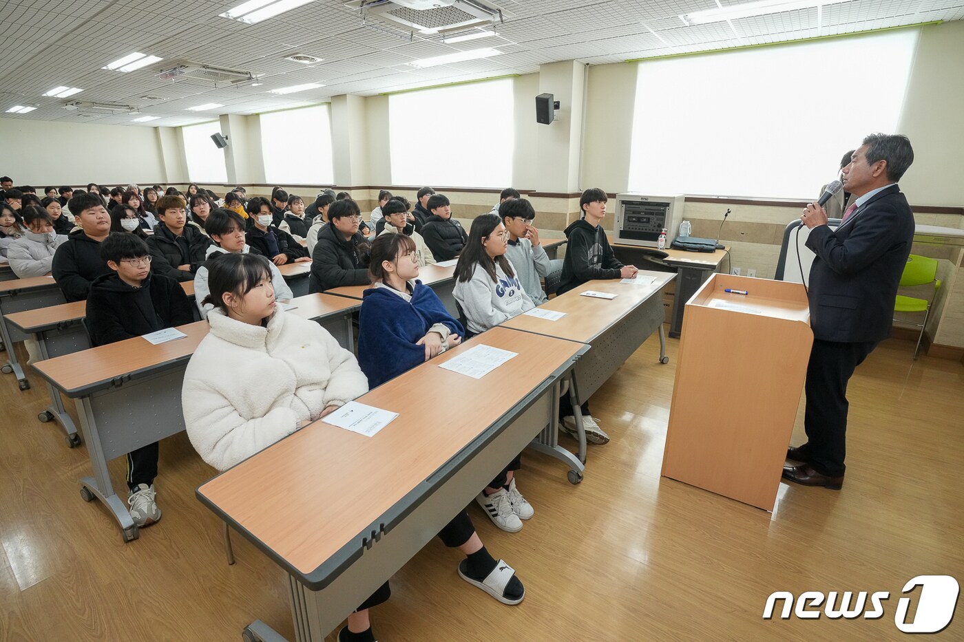 양구군 교육정책 방문설명회.&#40;양구군 제공&#41; 2023.11.23/뉴스1