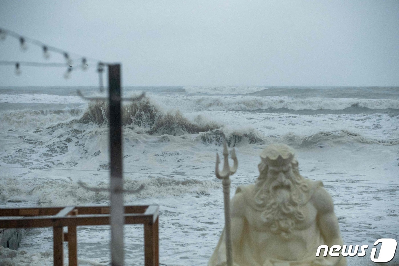 흑해 연안의 휴양 도시 러시아 소치 해안. ⓒ AFP=뉴스1 ⓒ News1 강민경 기자