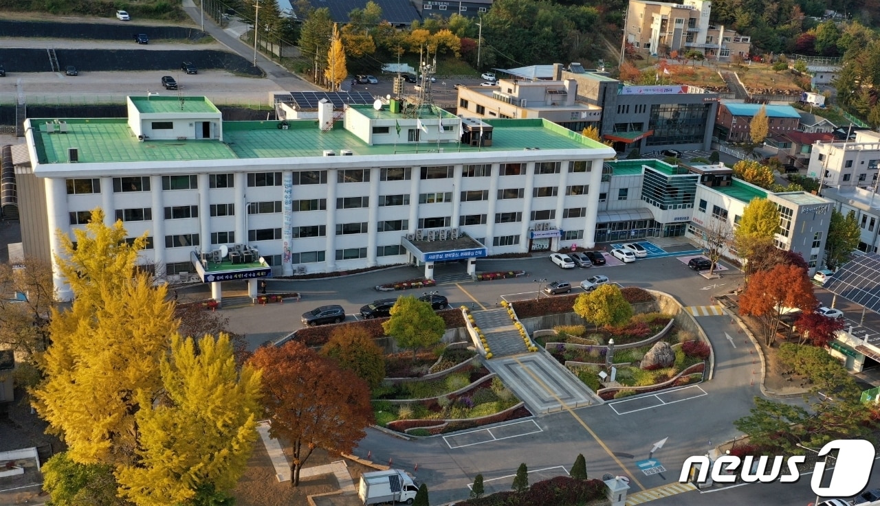 인제군청 전경./뉴스1