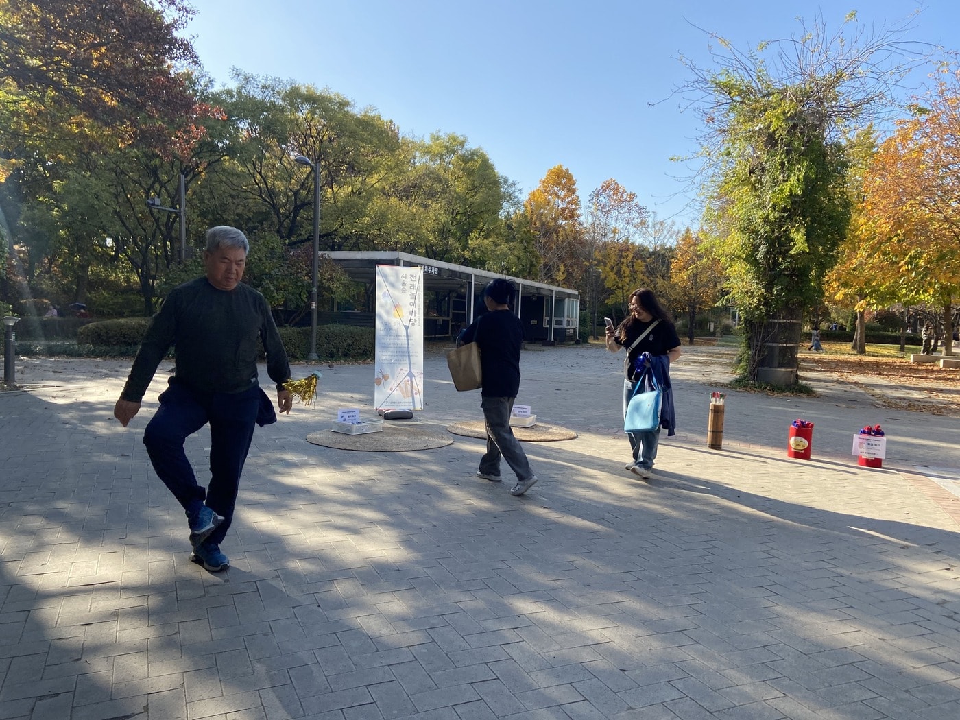 전래놀이 체험이 이뤄지는 모습. (서울시 제공)