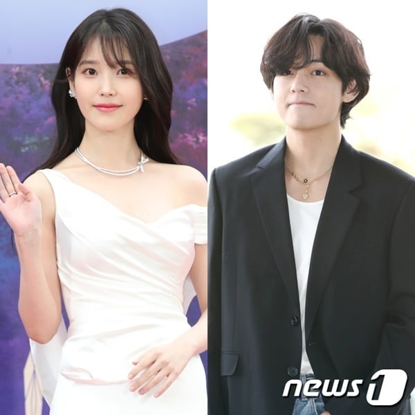 아이유(왼쪽), 방탄소년단 뷔/뉴스1 DB