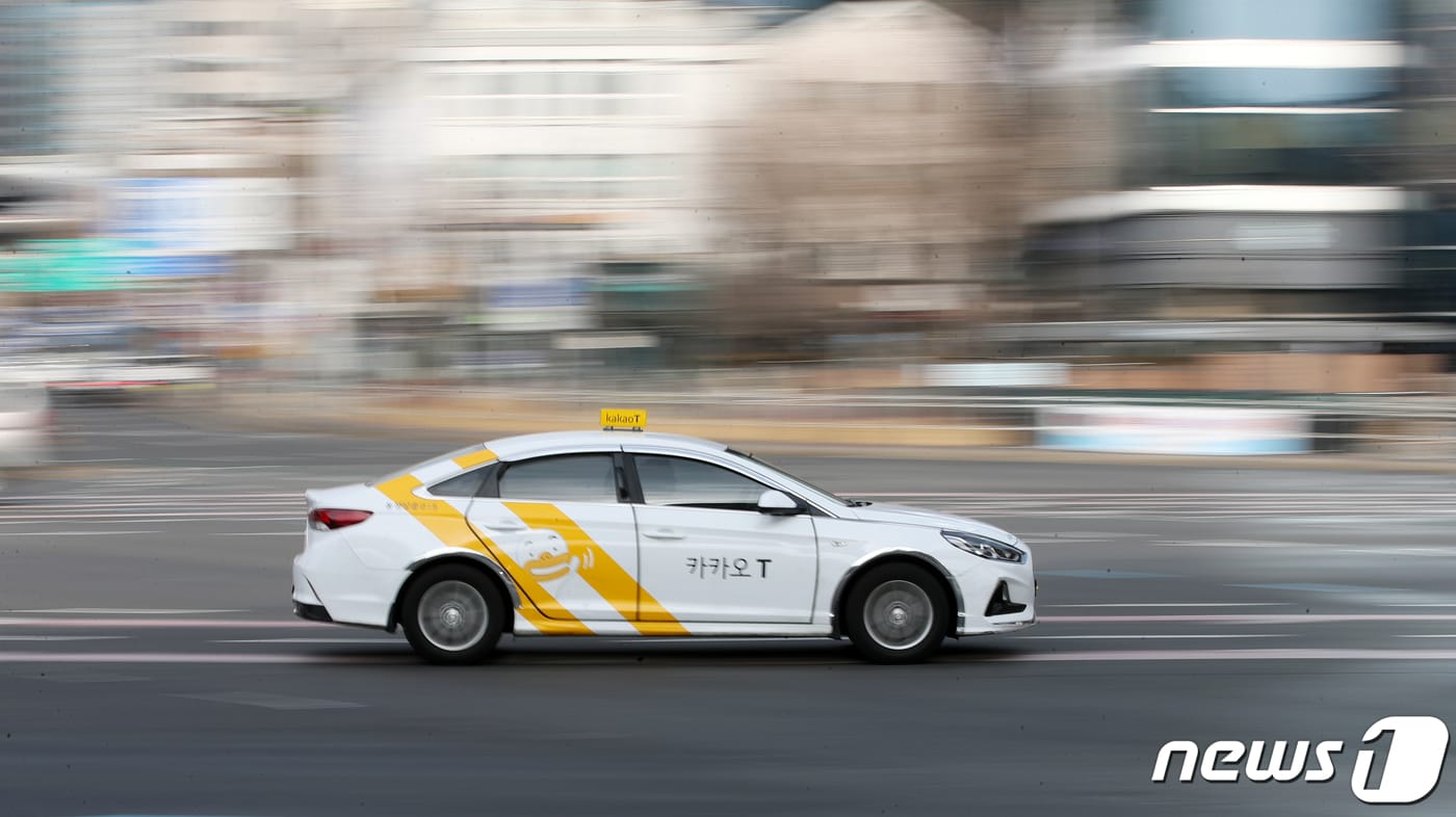카카오T 택시. (사진은 기사 내용과 무관함)  ⓒ News1 DB
