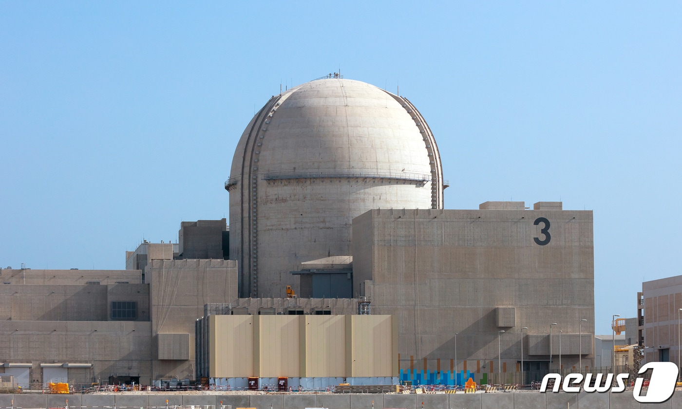삼성물산이 사업에 참여했던 아랍에미리트(UAE) 바라카 원전 3호기. 사진은 기사와 무관함. 2023.2.26/뉴스1