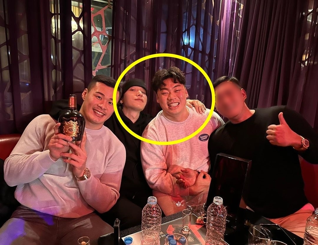 왼쪽부터 순서대로 황인수, 쌈디, 성명준. (성명준 인스타그램 갈무리)