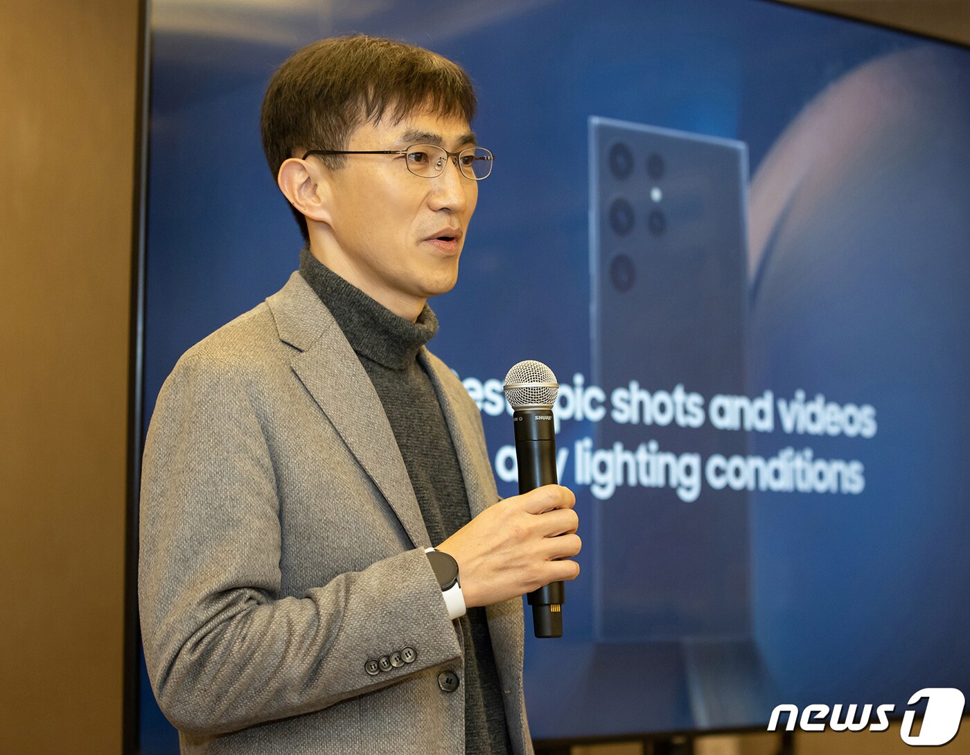 갤럭시S23 카메라를 개발한 조성대 삼성전자 MX(모바일 경험) 사업 부사장(삼성전자 제공)