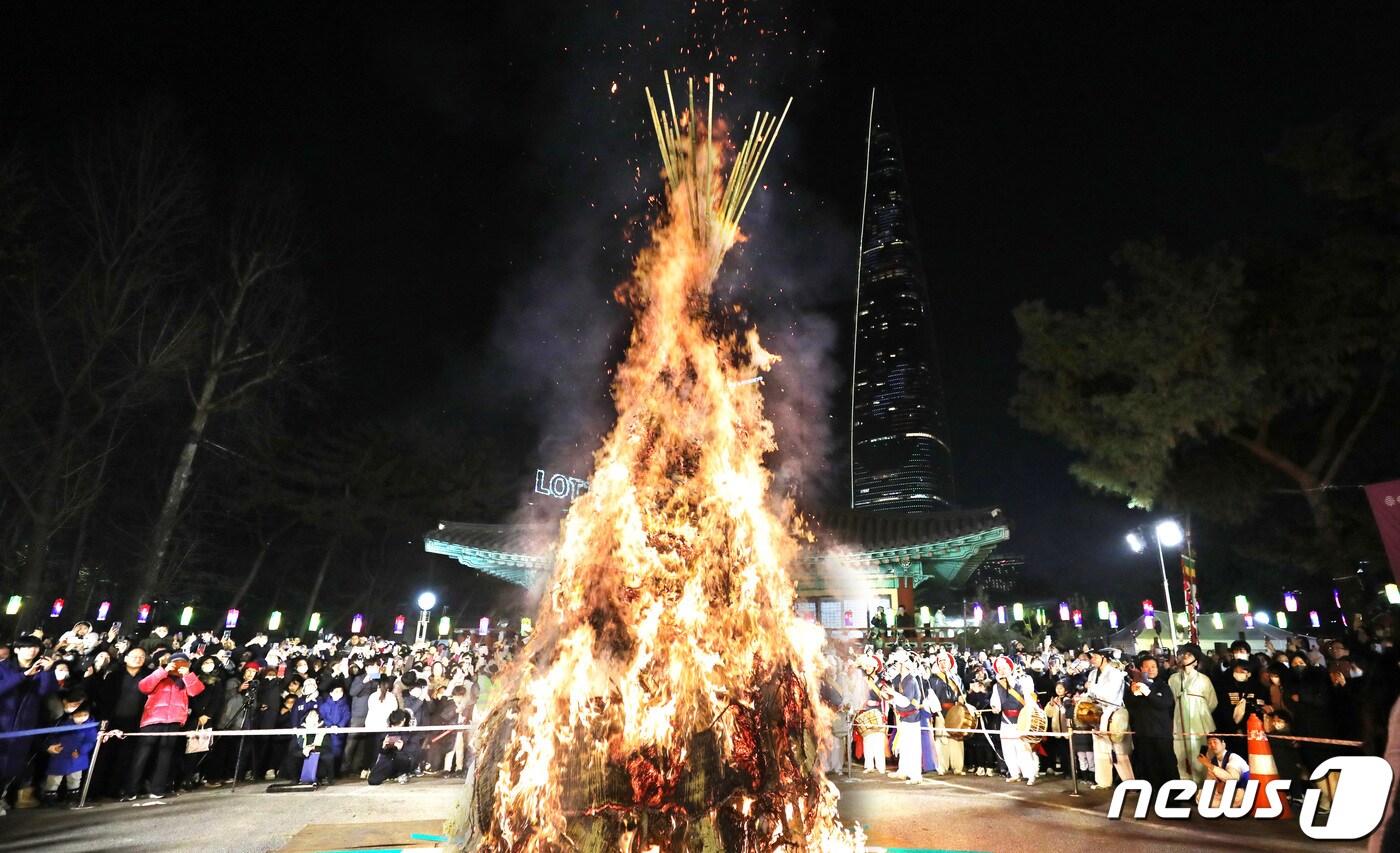 정월대보름 행사 자료사진. 이해를 돕기 위한 것으로 기사내용과 직접관련 없음. ⓒ News1