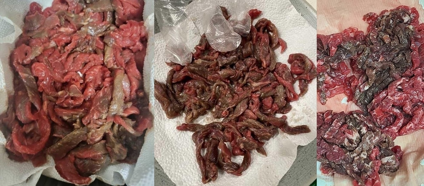 많은 누리꾼들이 최근 한 이커머스사의 특가 한우 육회를 시켜 먹고 설사, 구토, 오한 등의 증세에 시달렸다고 입을 모았다. (온라인 커뮤니티 갈무리)