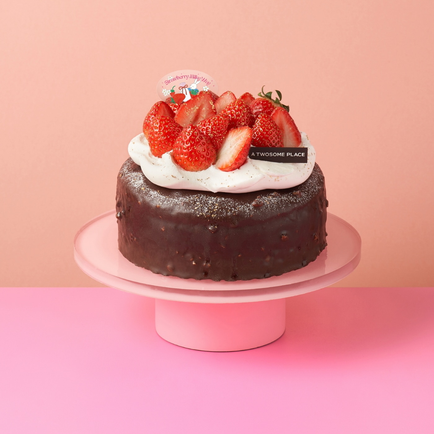 딸기 초콜릿 링딩동 케이크(투썸플레이스제공)