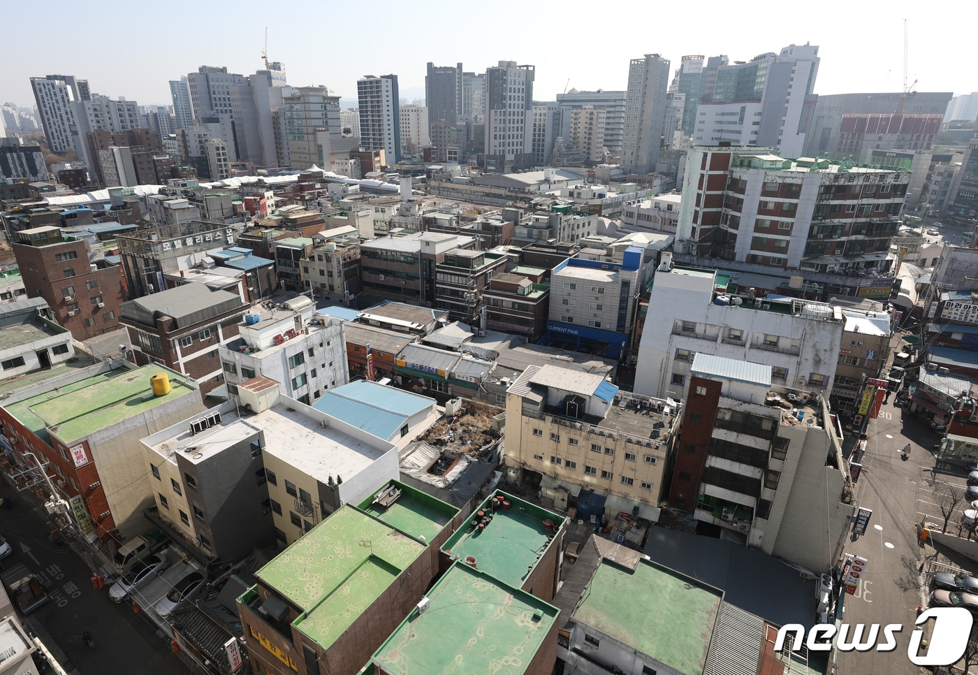 사진은 서울 영등포구 영등포1-11구역의 모습. 2023.2.8/뉴스1 ⓒ News1 신웅수 기자
