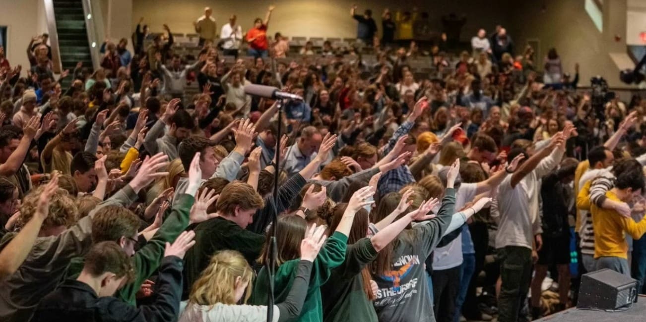 애즈베리 부흥운동(제공 여의도순복음교회)