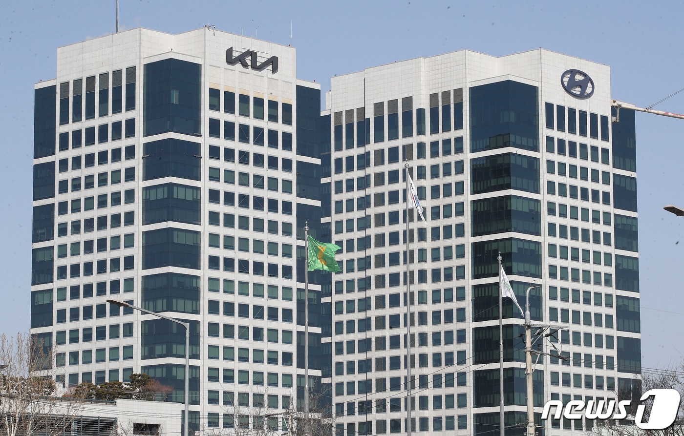 서울 서초구 양재동 현대자동차, 기아 본사 빌딩 모습. 2023.3.2/뉴스1 ⓒ News1 임세영 기자