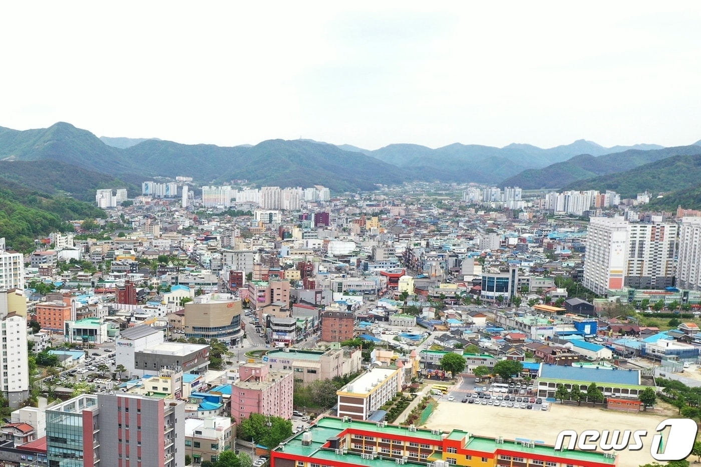 전북 정읍시 시가지 전경 ⓒ News1 박제철 기자