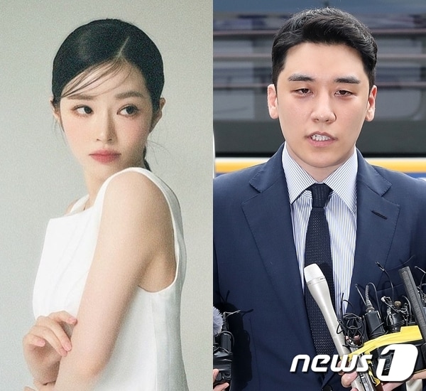 유혜원(왼쪽, SNS) 승리 ⓒ 뉴스1 DB