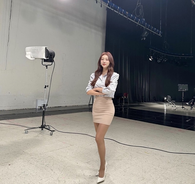 박지영 아나운서 SNS 갈무리