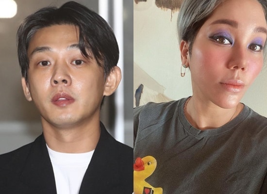 유아인(왼쪽) 김송(인스타그램 갈무리)