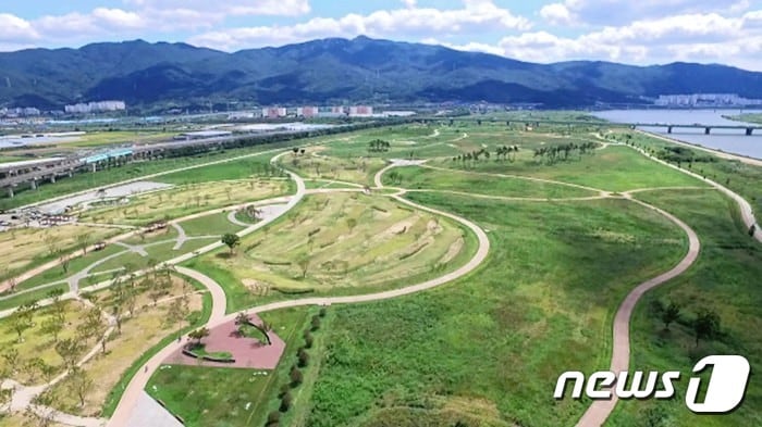 경남 양산시 물금읍 황산공원 전경 (양산시 제공)