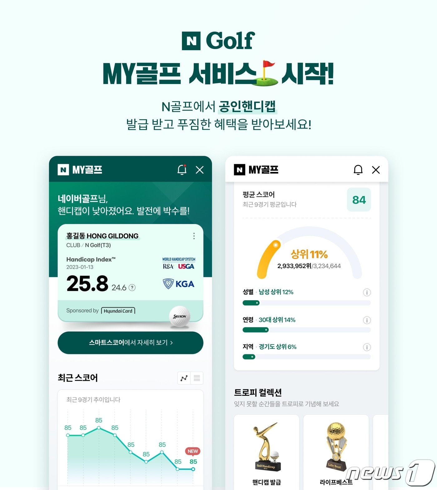 네이버 '골프팬' 겨냥한 참여형 콘텐츠 확대 (네이버 제공)