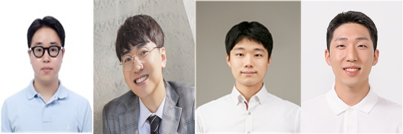 (왼쪽부터) 최한솔 박사(미국 하버드의과대학교), 신승우 박사(미국 캘리포니아대학교 산타바바라), 김동윤 박사(미국 록펠러대학교), 이준혁 박사(미국 하버드의과대학) (과학기술정보통신부제공) 2023.04.21 /뉴스1