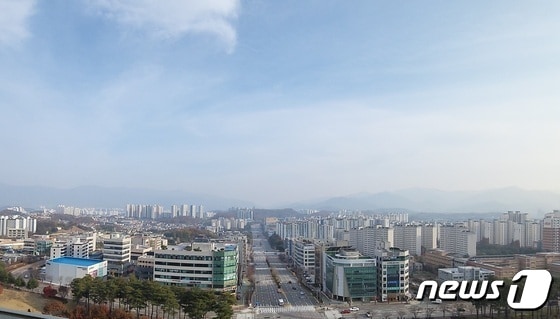 강원 원주시 무실동 전경. 사진은 이해를 돕기 위한 것으로 기사내용과 직접 관련 없음. (뉴스1 DB)