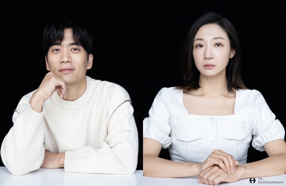 안창환(왼쪽), 장희정/ 사진제공=H&엔터테인먼트