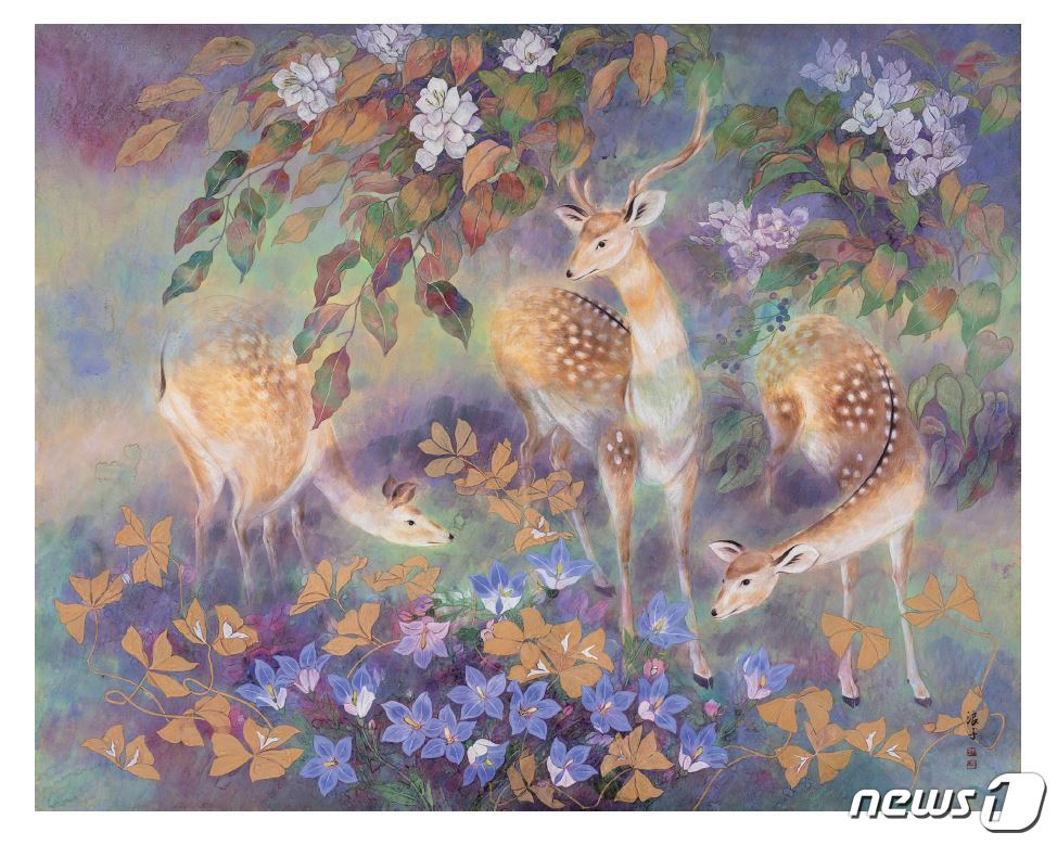  오낭자 석좌교수가 기증한 작품(동아대 제공)