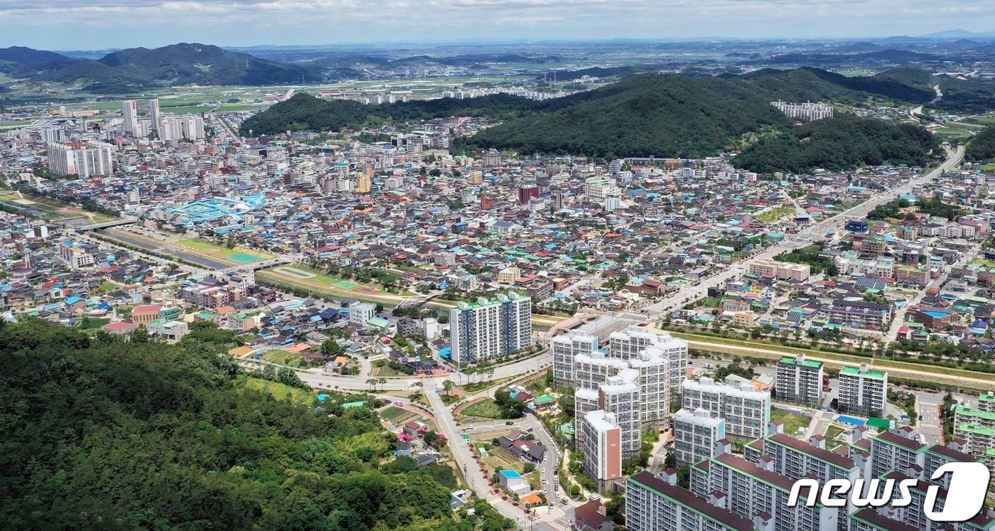 전북 정읍시 시가지 ⓒ News1 박제철 기자