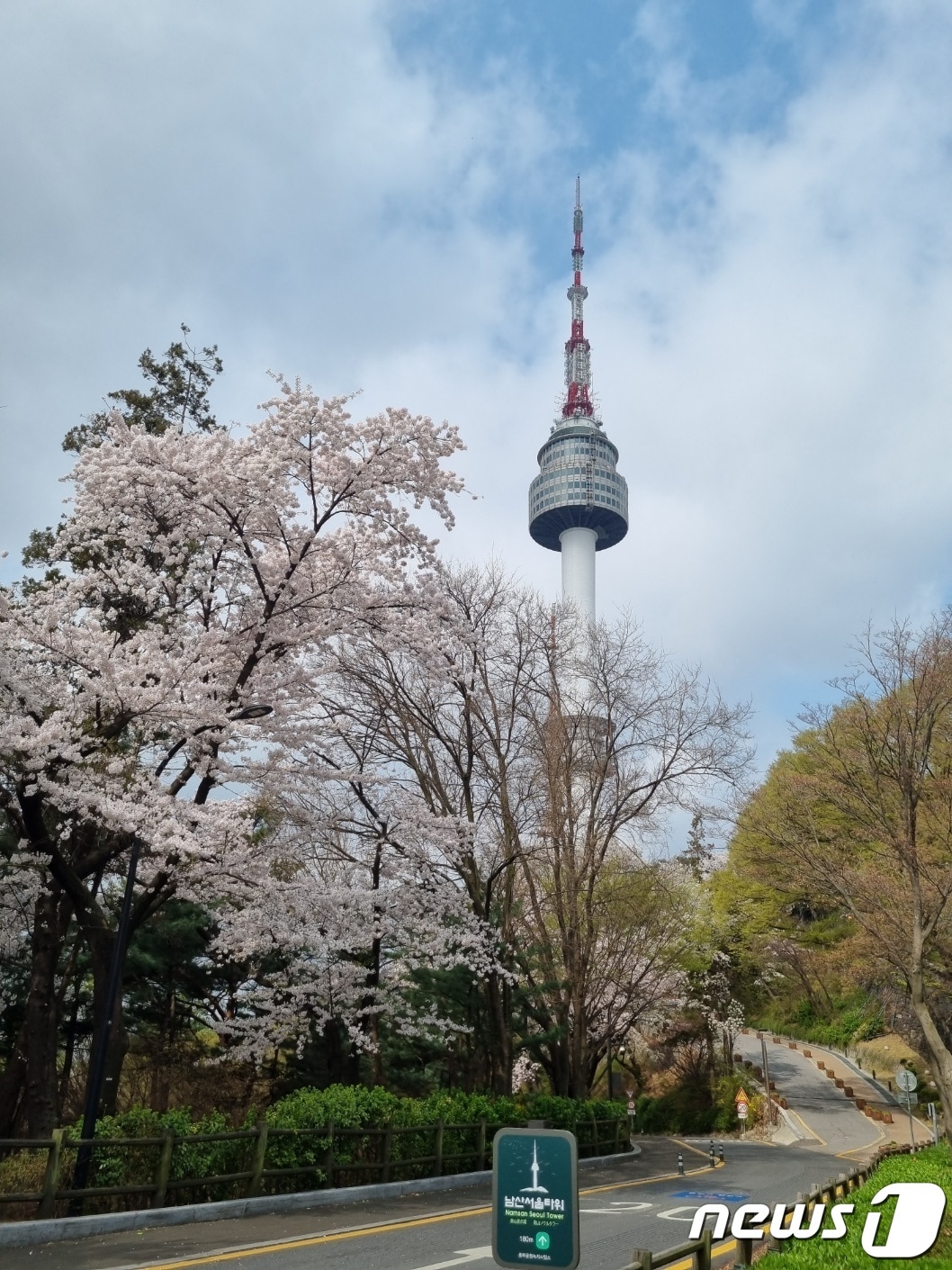 N서울타워 전경(CJ푸드빌 제공)