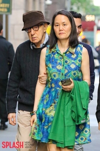 우디 앨런(왼)과 그의 아내 순이 프레빈 /사진=Splash News
