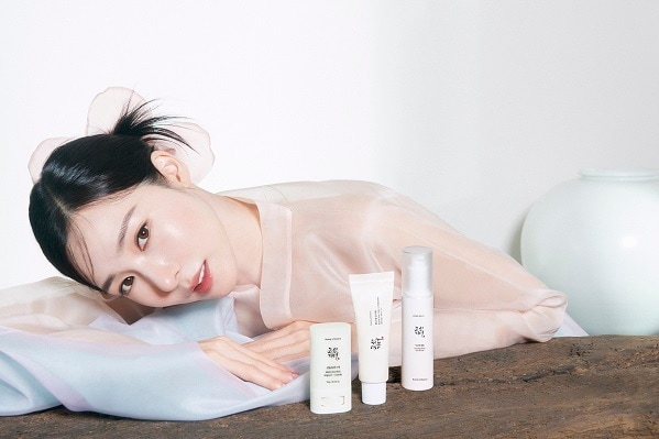 모던한방 스킨케어 브랜드 '조선미녀' 모델 가수겸 배우 티파니 영, 사진제공=조선미녀