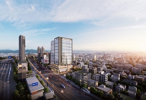 상봉역 유보라 퍼스트리브&#40;반도건설&#41;.