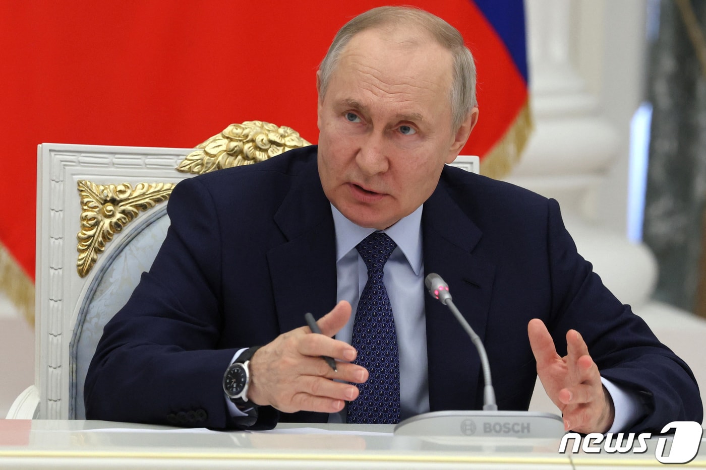 블라디미르 푸틴 러시아 대통령 ⓒ 로이터=뉴스1 ⓒ News1 우동명 기자