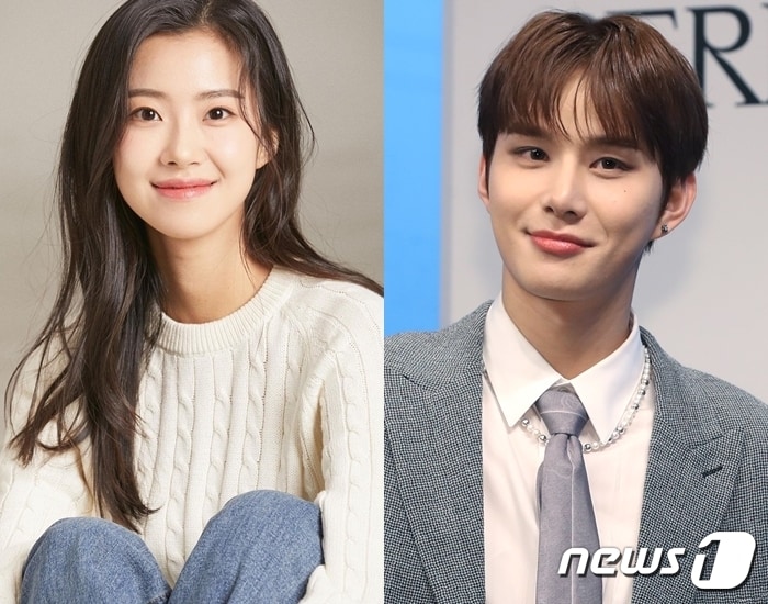 김민아(왼쪽)와 NCT 정우(DB) ⓒ 뉴스1