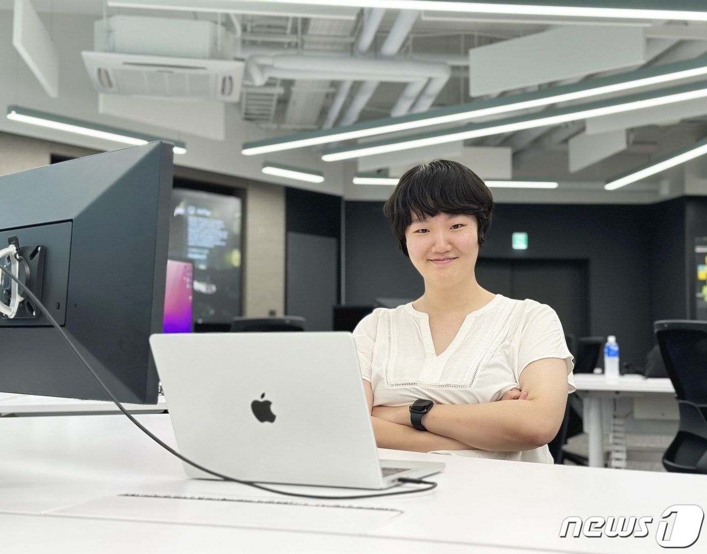 애플 스위프트 학생 공모전 우승자인 iOS 개발자 김세이 씨 (애플 제공)