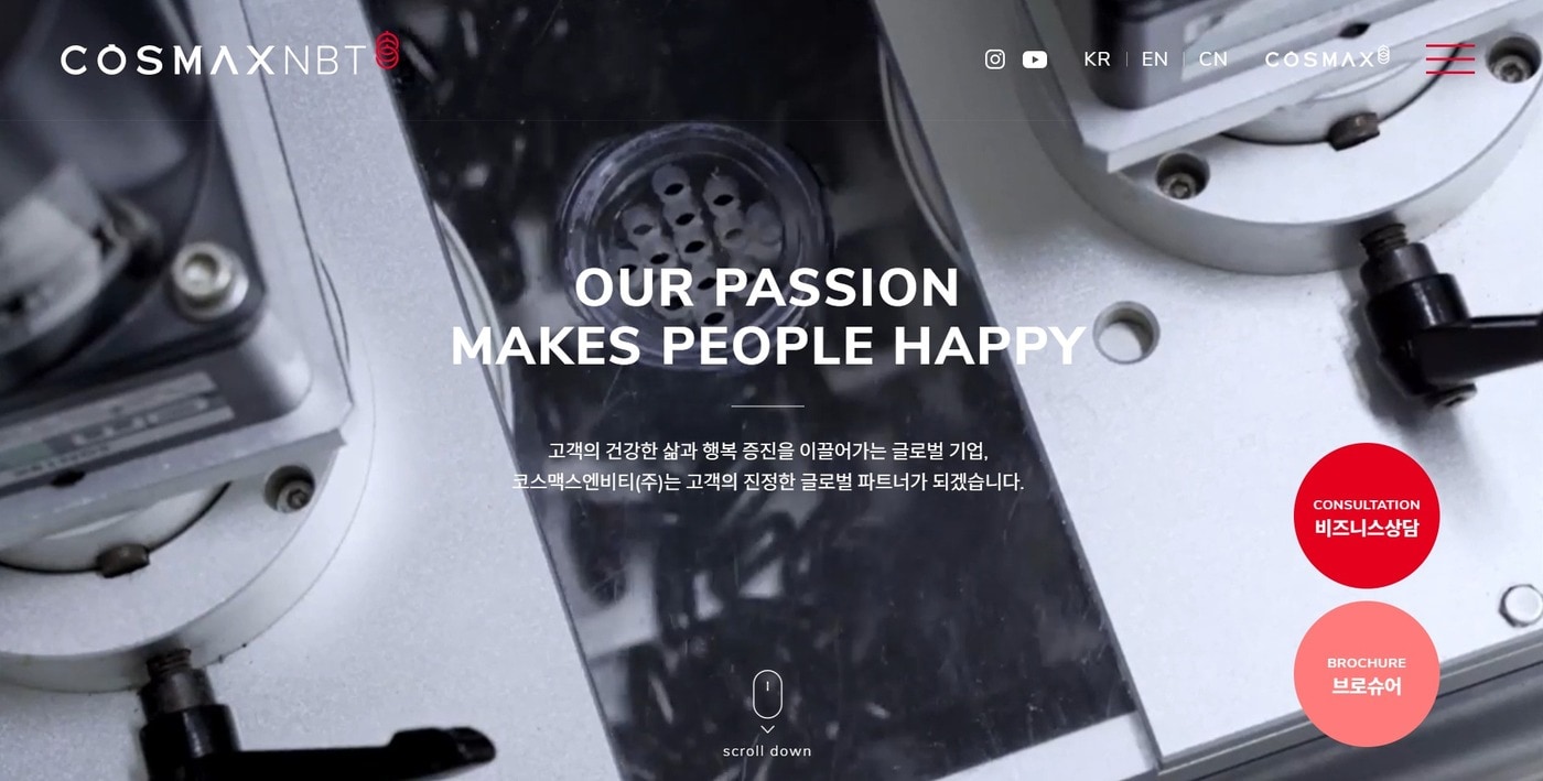 (코스맥스엔비티 홈페이지)