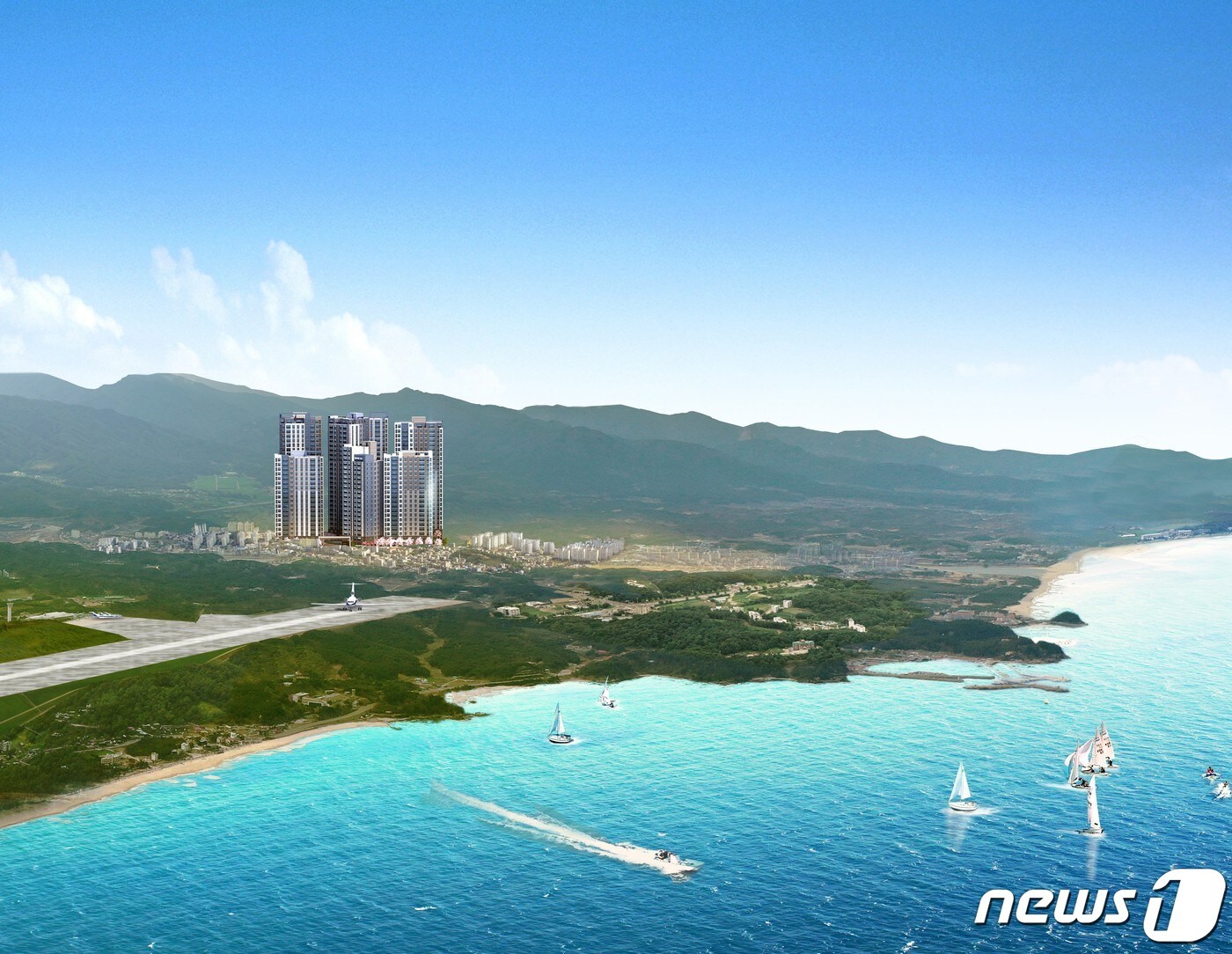 금호건설 '양양 금호어울림 더퍼스트' 그랜드 오픈 - 뉴스1