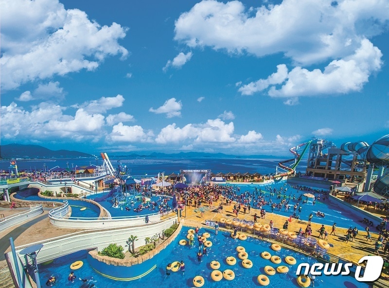 여수 디오션 워터파크 전경. 뉴스1 DB