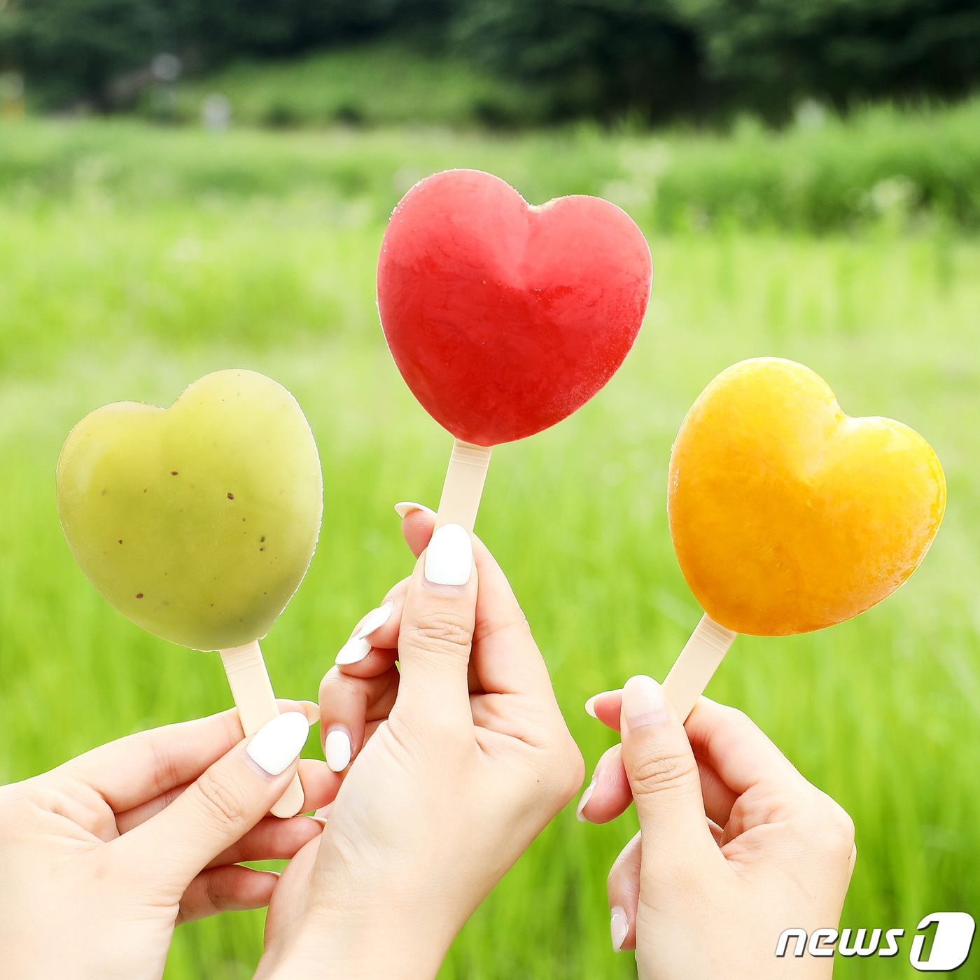 프리미엄 아이스바 '프리티바' 3종.(SPC 제공) 