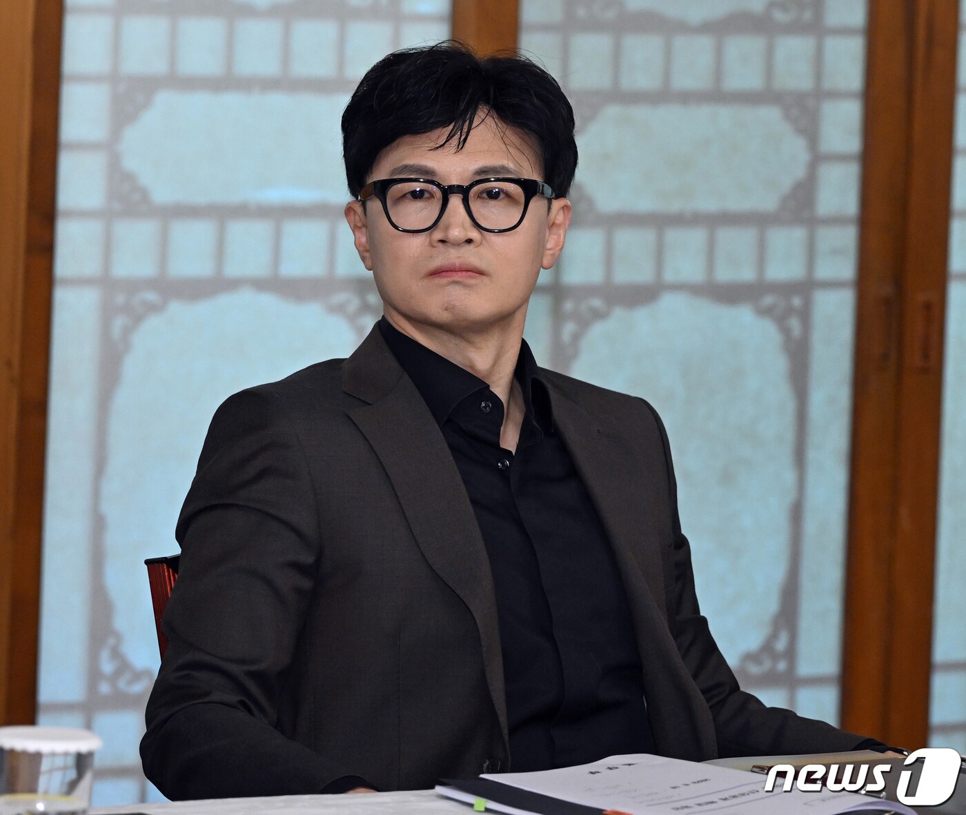 한동훈 법무부 장관이 18일 서울 종로구 삼청동 총리 공관에서 열린 고위당정협의회에서 참석해 있다. (공동취재) 2023.6.18/뉴스1 ⓒ News1 허경 기자