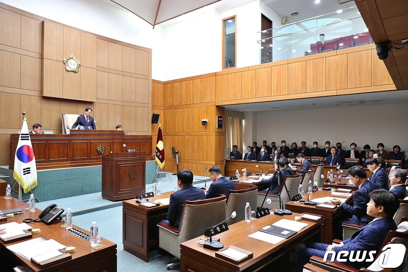 전북 부안군의회&#40;의장 김광수&#41; 제341회 정례회가 23일 열린 5차 본회의를 끝으로 11일간의 일정을 마치고 마무리 됐다.&#40;부안군 의회 제공&#41;2023.6.23/뉴스1 