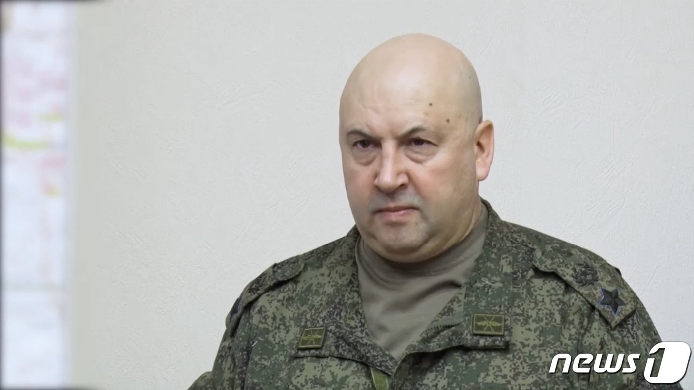 세르게이 수로비킨 러시아 항공우주군 총사령관(대장). ⓒ 로이터=뉴스1 ⓒ News1 이종덕 기자