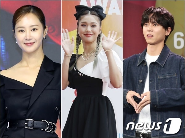 권유리, 미미, 주우재(왼쪽부터) / 뉴스1DB