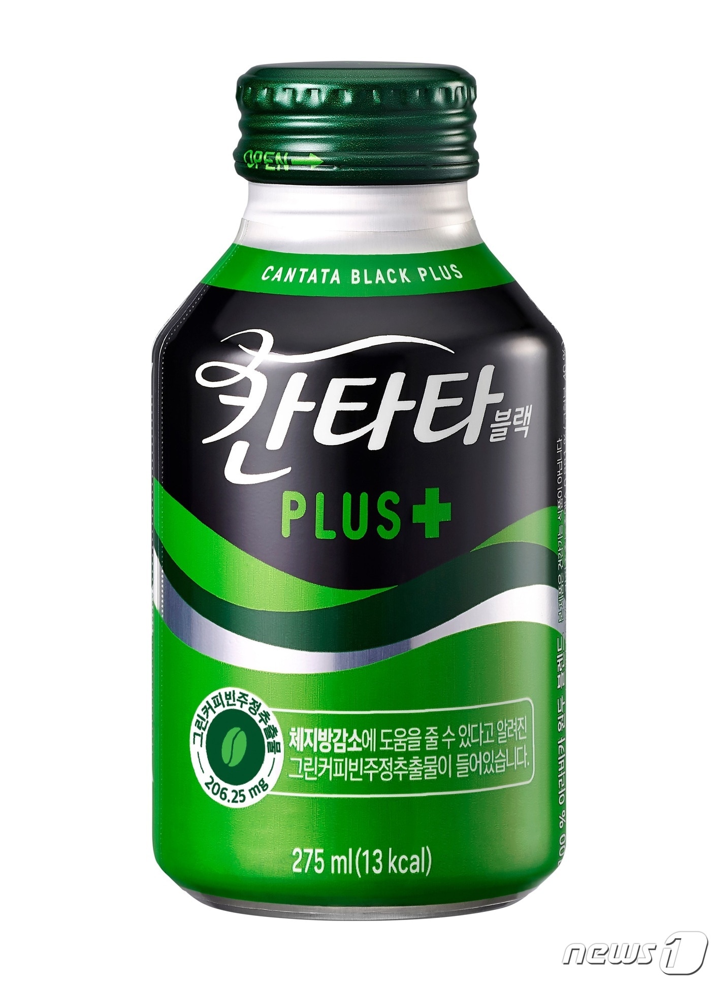 칸타타 블랙플러스.(롯데칠성음료 제공)