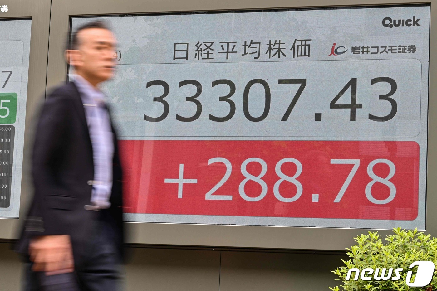 도쿄  주식전광판ⓒ AFP=뉴스1